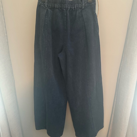 Denim trouser wide leg - Picture 2 of 6